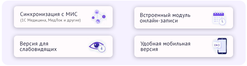 ZEBRA.MED – Медицинский центр с модулем записи