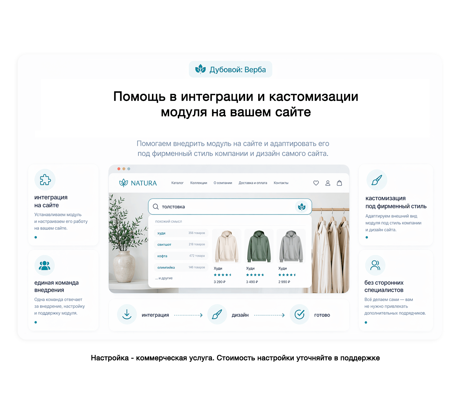 Дубовой: Верба - векторный умный поиск товаров через нейросети