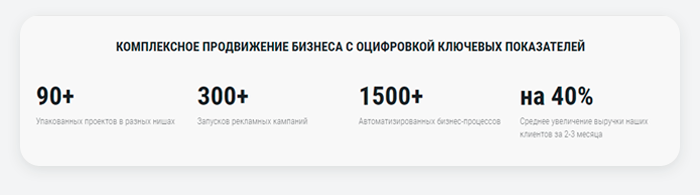 ВебПростор: Готовый одностраничный сайт - Корпоративный сайт компании