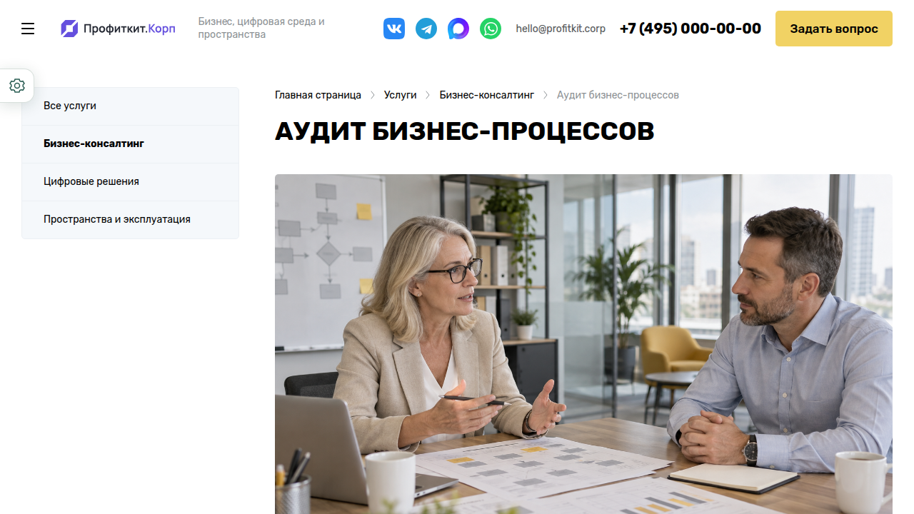 Программа для ЭВМ Профиткит.Корп
