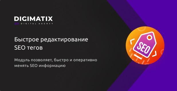 Быстрое редактирование SEO тегов