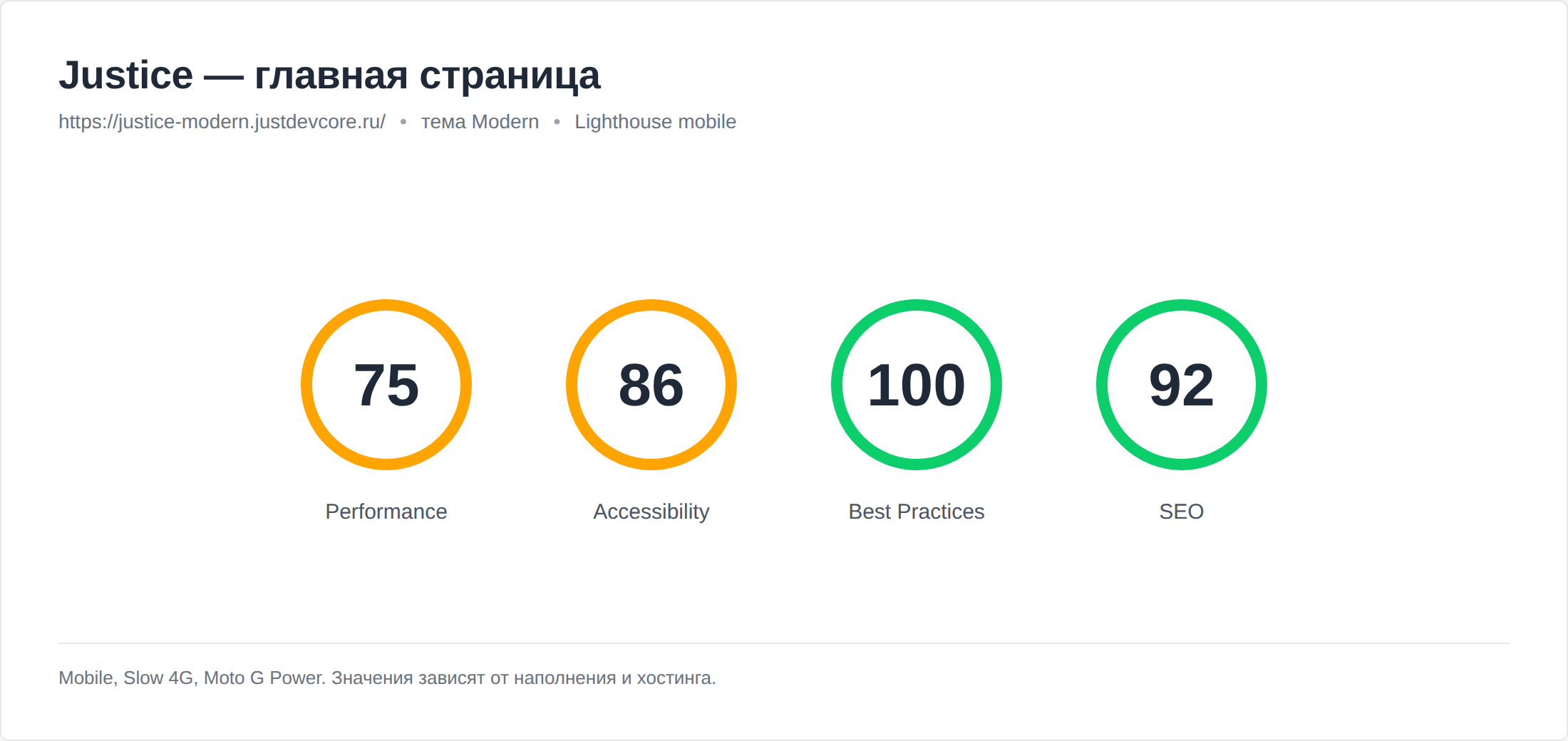 Justice. Сайт юридических услуг. Решение для юридических компаний, юристов и адвокатов.