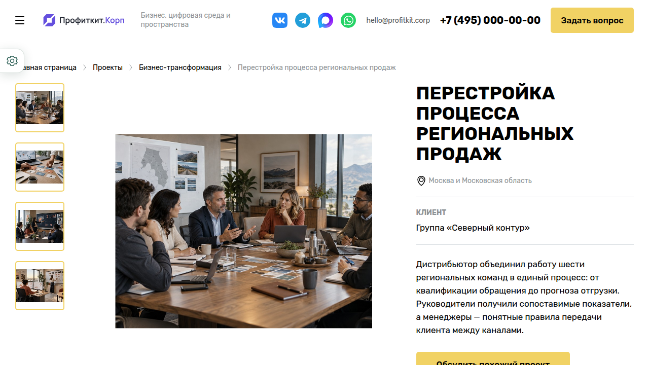 Программа для ЭВМ Профиткит.Корп