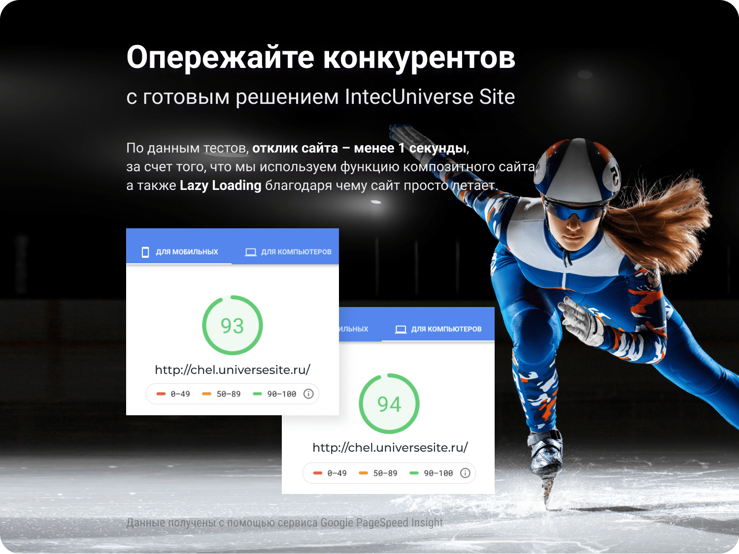 IntecUniverse SITE - корпоративный сайт с конструктором дизайна
