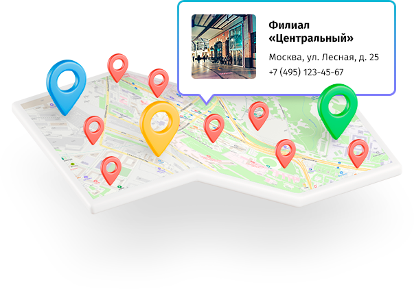 whatAsoft: Яндекс.карта объектов инфоблока Big Data