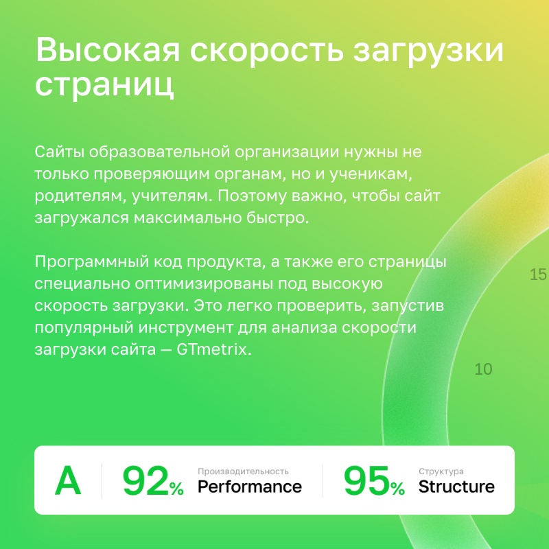 Сайт образовательной организации 3.0 + версия для слабовидящих