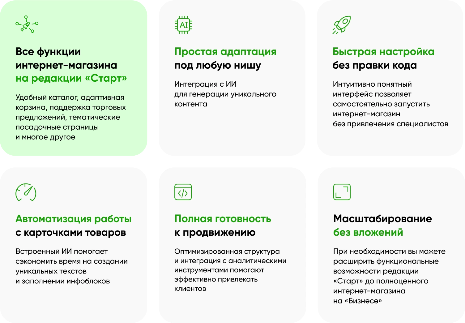 INTEC.Kosmos LITE - интернет-магазин на платформе 1С-Битрикс для редакции "Старт" и "Стандарт"
