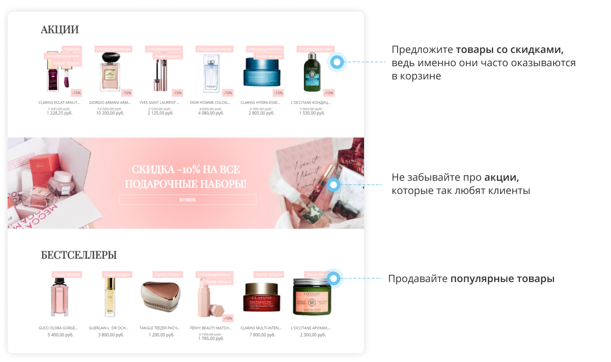 Интернет-магазин косметики и парфюмерии «Крайт: Косметика.Beauty24» с конструктором
