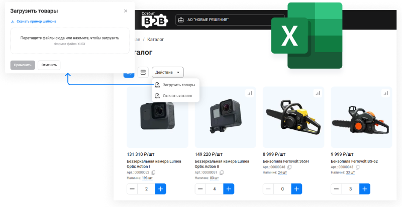 Сотбит: B2B кабинет