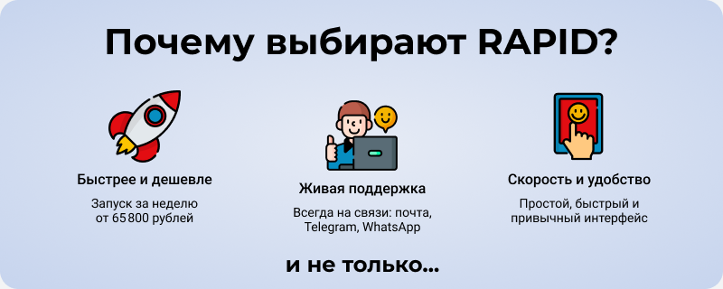 RAPID: очень быстрый магазин