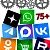 Кнопки на чаты и группы социальных сетей: ВКонтакте, Telegram, WhatsApp, Viber, Одноклассники...